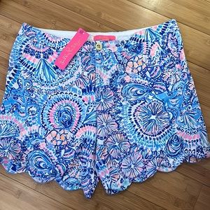 Blue Grotto Lilly Pulitzer darci knit shorts